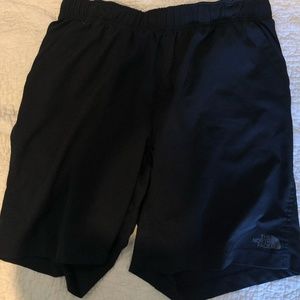 North Face black athletic shorts Medium